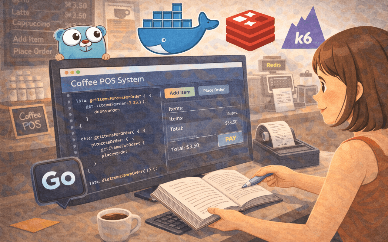 Kelas Vibe Coding Golang, Midtrans, K6, VPS: Bangun Coffee Shop POS di BuildWithAngga